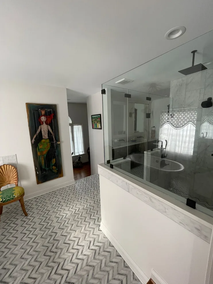 Yorktown Master Bathroom and Closet Renovation by KDI Cabinetry - Photo 5