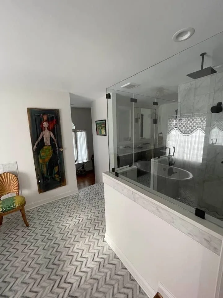 Yorktown Master Bathroom and Closet Renovation by KDI Cabinetry - Photo 7
