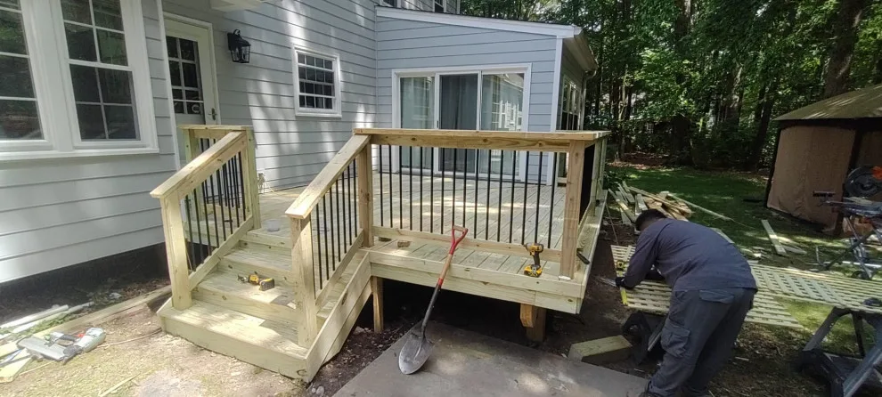 Deck renovation by Hammer & Nail Home Improvement, LLC - Photo 6