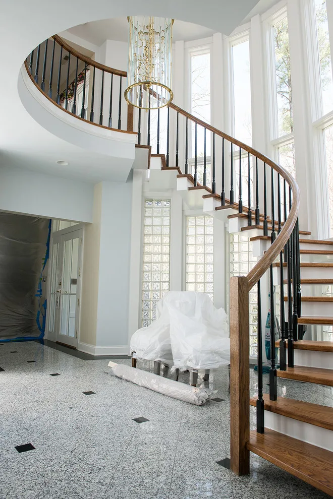 Stairway Interior Painting by H.J. Holtz And Son, Inc. - Photo 2