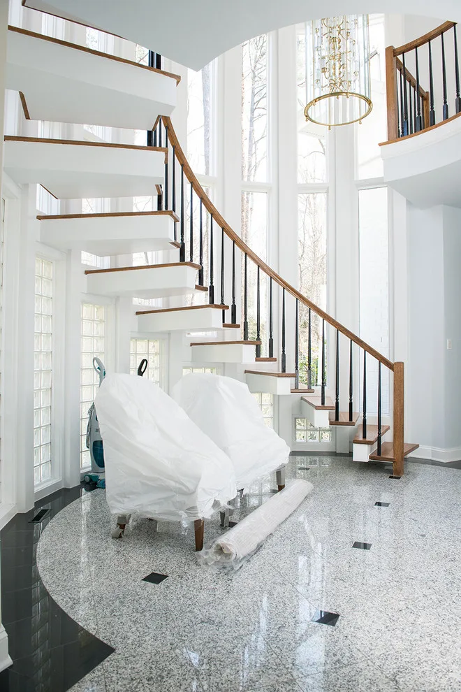 Stairway Interior Painting by H.J. Holtz And Son, Inc. - Photo 10