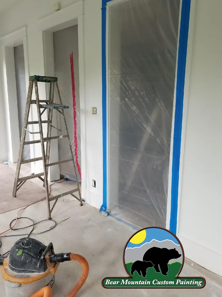 Interior Painting in Progress by Bear Mountain Custom Painting - Photo 3