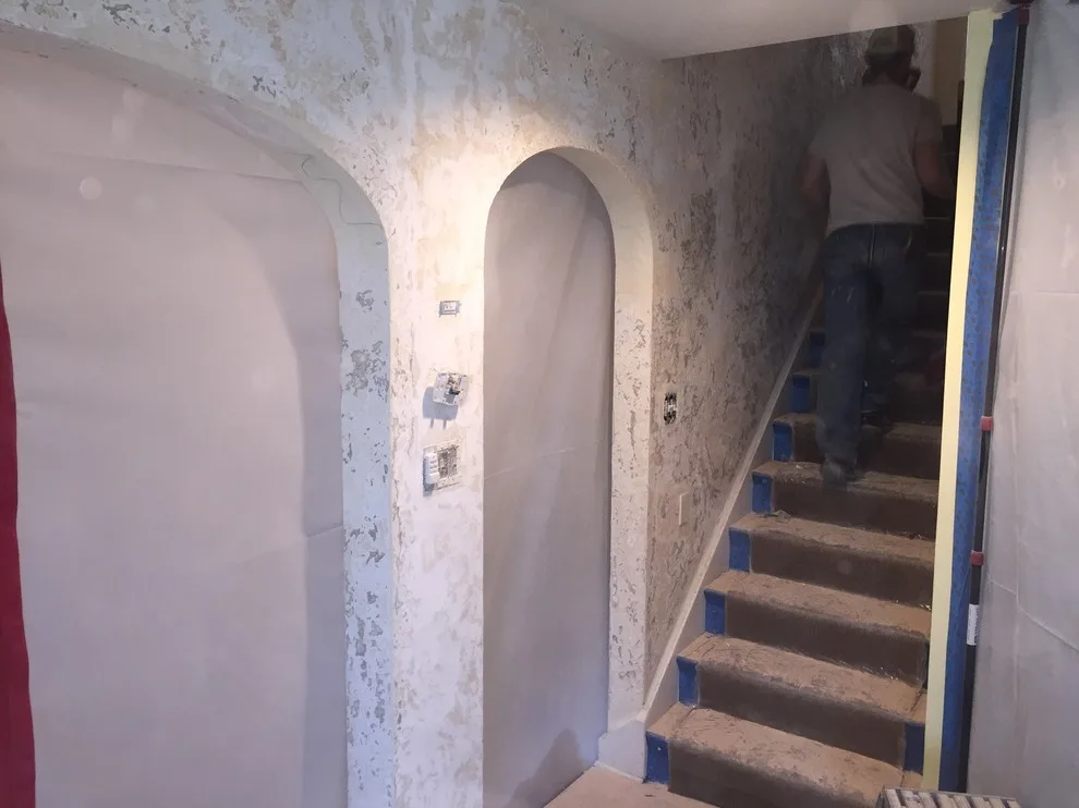 Interior Plaster Repair and Painting Project by Sweet Success Contractors Inc. - Photo 3
