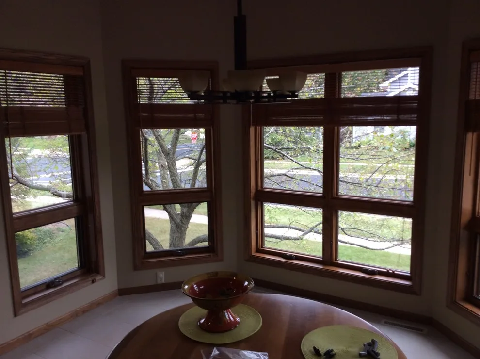 Interior window staining by Fine Finishes, Inc. - Photo 3