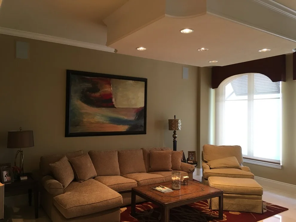 Living Room Interiors by Sarasota Painting & Wall Covering - Photo 4