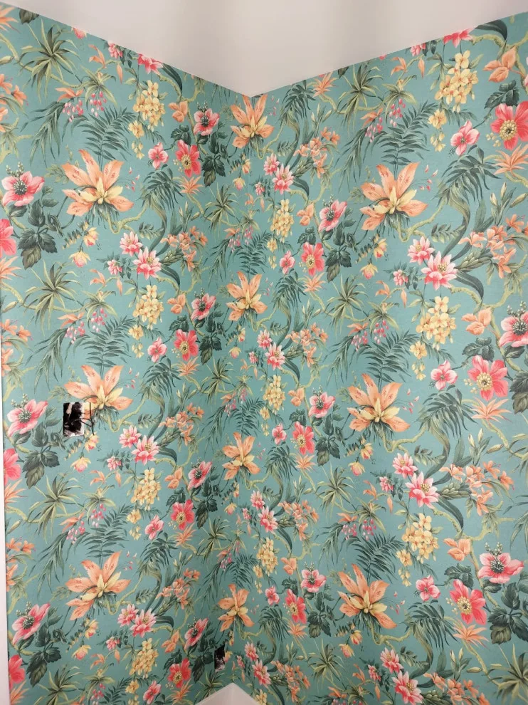 JFDecor LLC. Bathroom Wallpaper Installation by "Graham & Brown" by JF Decor | Wallpaper Installation - Photo 2