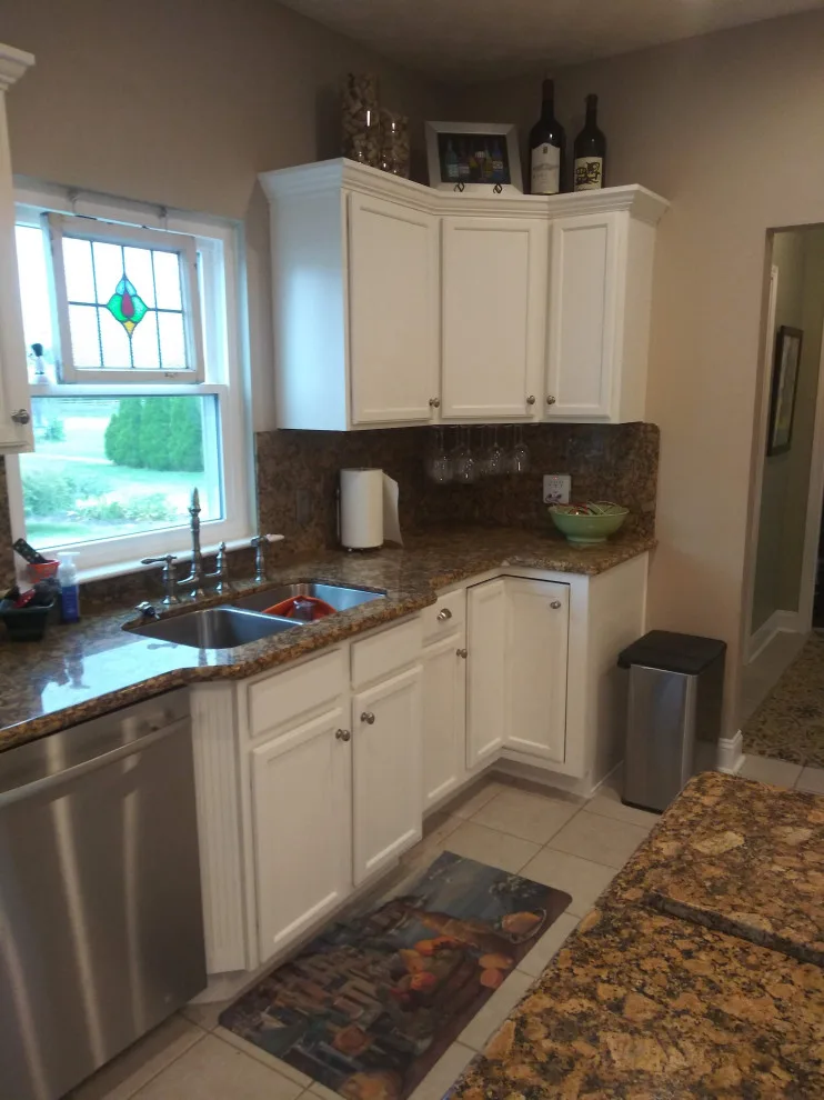 Refinished Kitchen Cabinet Project 3 by Tucker & Co. Painting LLC - Photo 3
