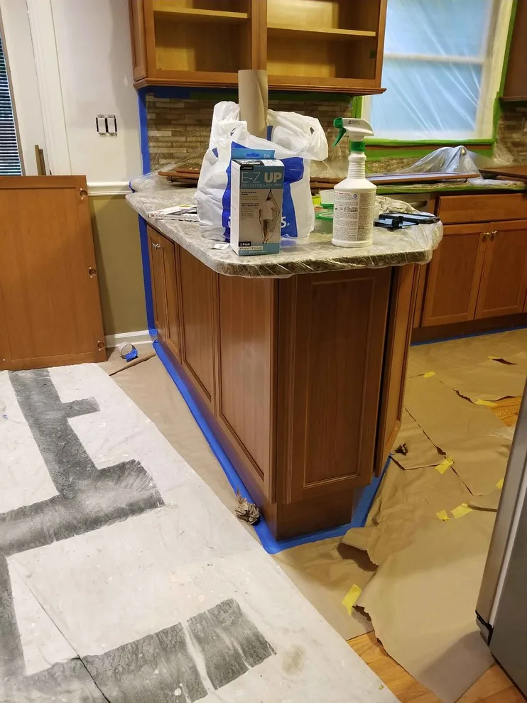 Kitchen Cabinet Transformation: Before and After by CertaPro Painters Of Princeton - Photo 2
