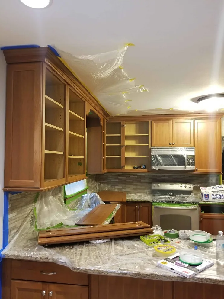 Kitchen Cabinet Transformation: Before and After by CertaPro Painters Of Princeton - Photo 5