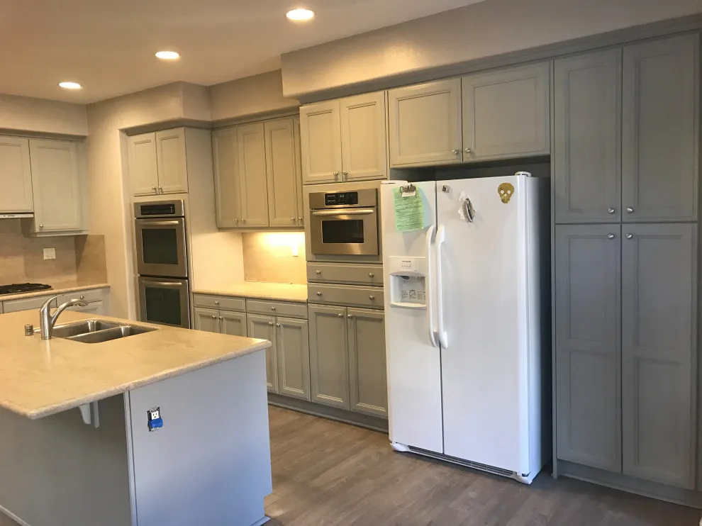 Cabinet Refinishing in the Kitchen by S-Team Painting - Photo 4