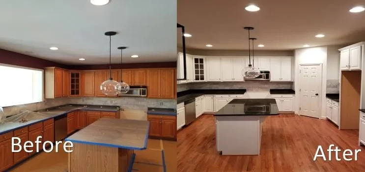 Cabinet Refurbishment for the Kitchen by Five Star Painting Of Newark - Photo 4
