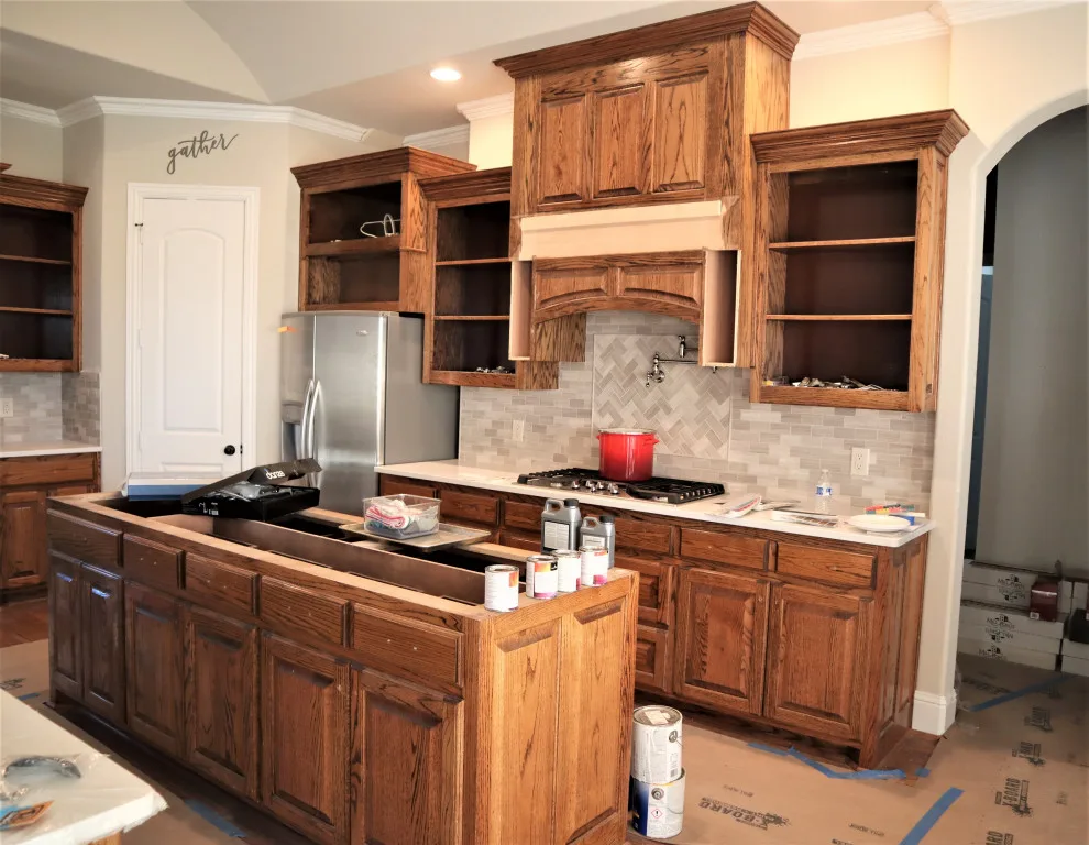Cabinet painting for kitchens by America's Painters Pro - Photo 2