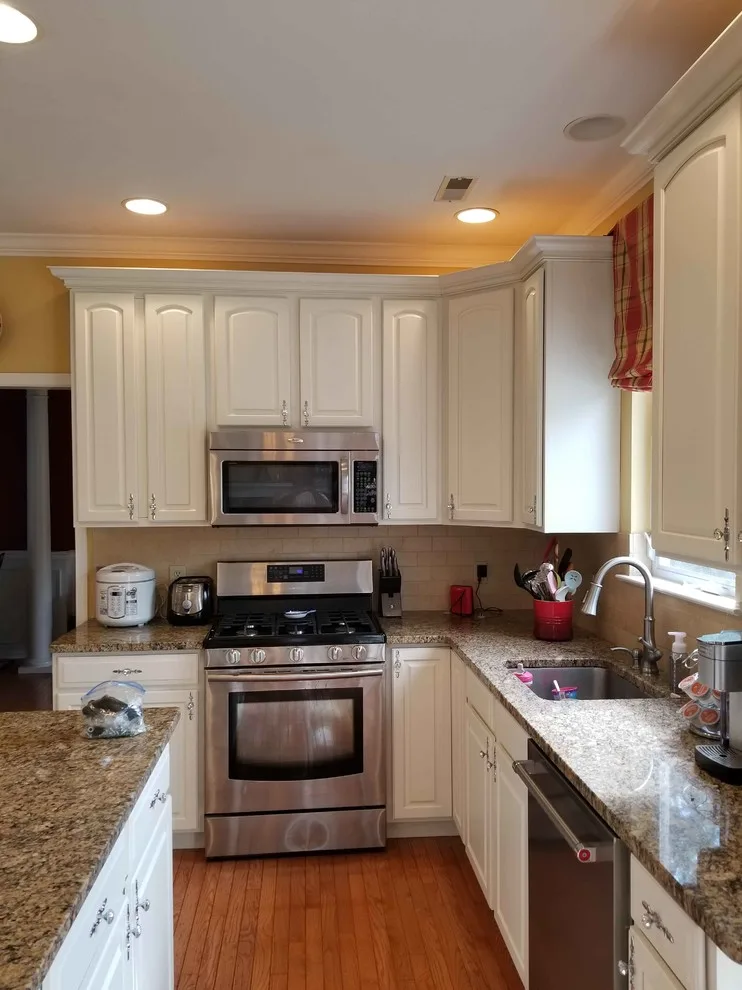 cabinet painting for kitchens by CertaPro Painters Of Princeton - Photo 7