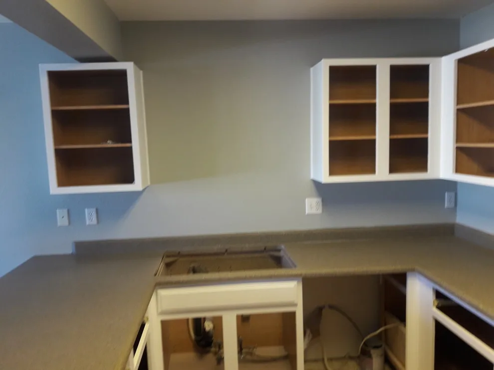 Cabinet Repainting and Countertop Renovation by Adirondack Painting Company - Photo 3