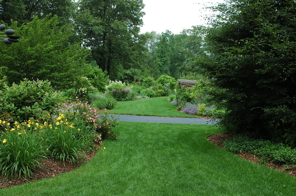 Cottage Garden and Pergola by Land Architects, Inc. - Photo 4