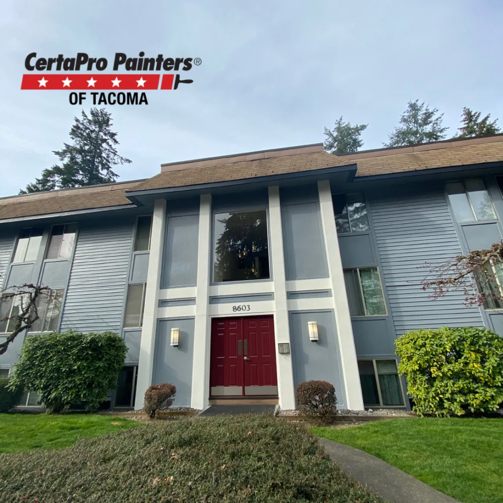 Lakewood Facade by CertaPro Painters Of Tacoma - Photo 2