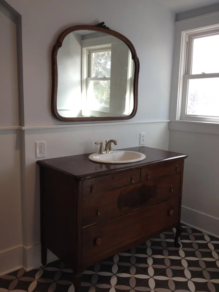 Lansing, MI Bathroom Remodel with Dormer (Before and After) by Alison Alfredson Color & Design - Photo 6
