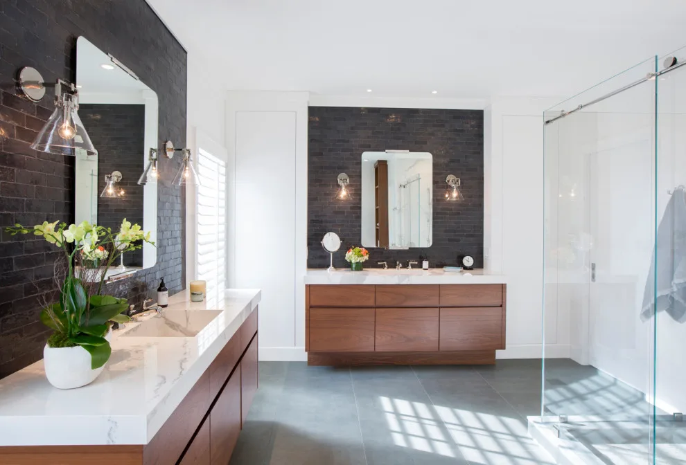 Updated Main Bathroom and Completed Basement by Greenleaf Painters, LLC - Photo 13