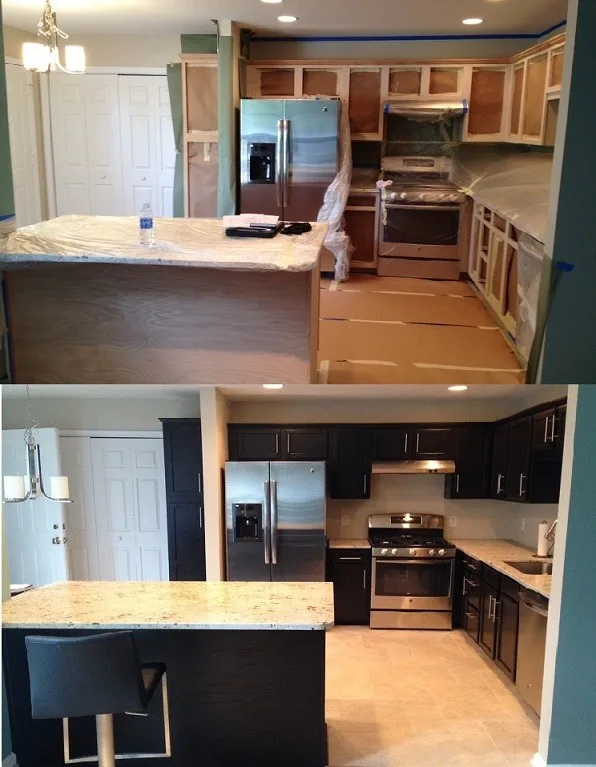 Revamped Cabinets by Wallscapers Kitchen & Bath Innovations - Photo 17