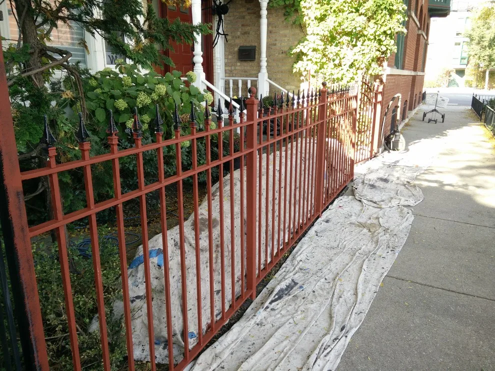 Lincoln Park fence restoration by Windy City Painters - Photo 9
