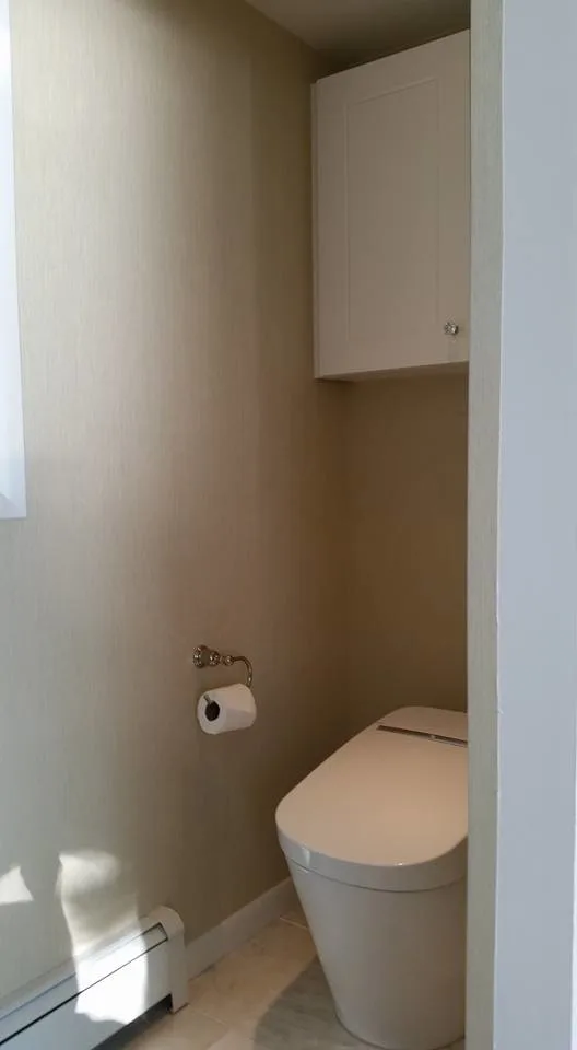 Master Suite Linen Wallpaper Installation by Abode Couture LLC - Photo 6