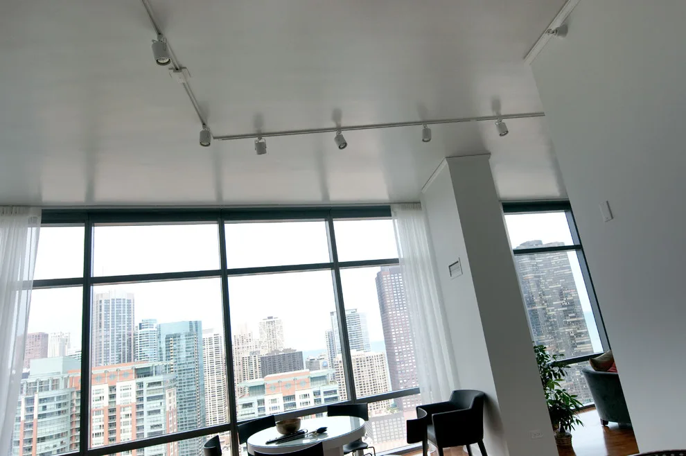 CONTEMPORARY LIVING ROOM - GLOSSY CEILING by Paint The Town Red - Color Consulting - Photo 3