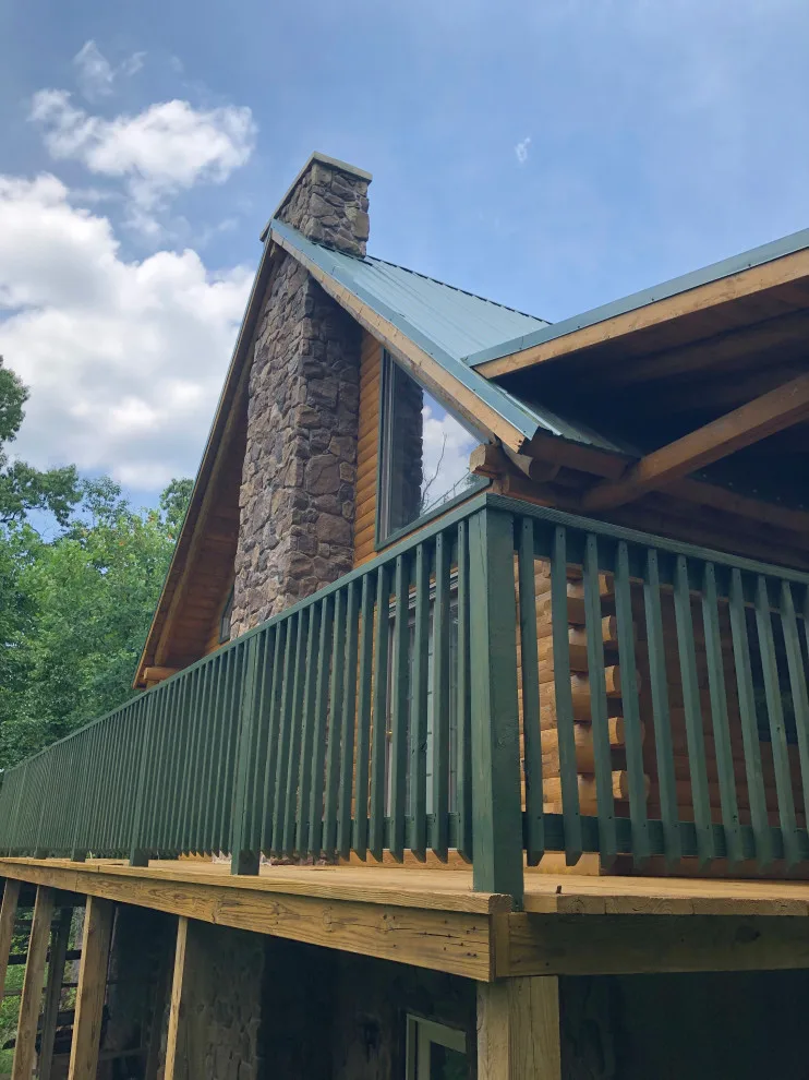 Log Cabin Transformation by Hawk Painters - Photo 4