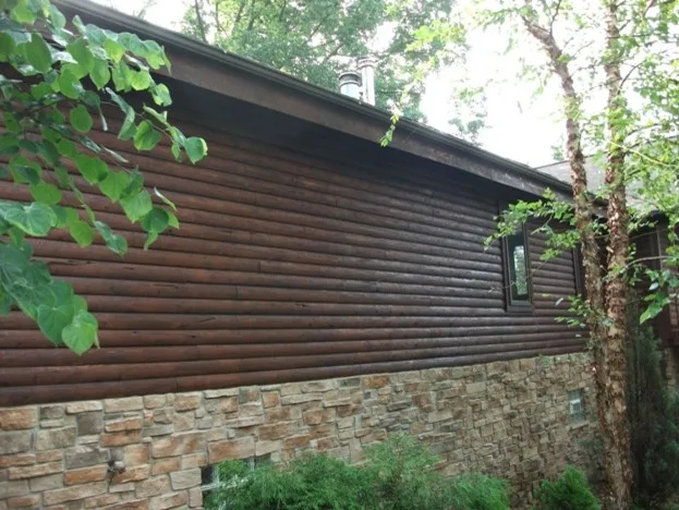 Log Cabin Staining by ImageWorks Painting Inc. - Photo 5