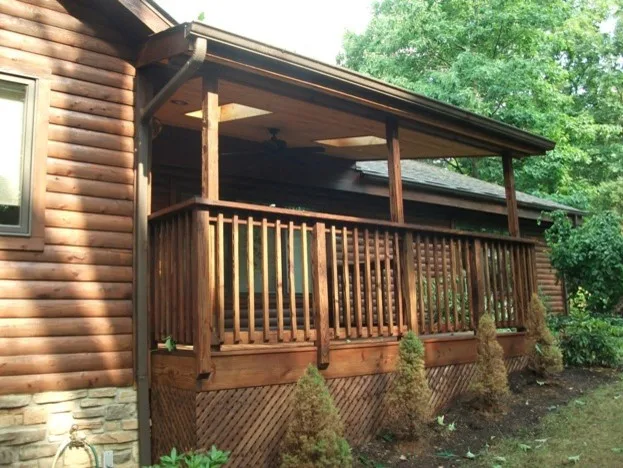 Log Cabin Staining by ImageWorks Painting Inc. - Photo 4