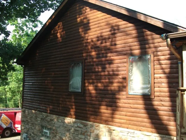 Log Cabin Staining by ImageWorks Painting Inc. - Photo 12