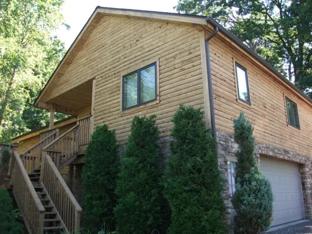 Log Cabin Staining by ImageWorks Painting Inc. - Photo 2