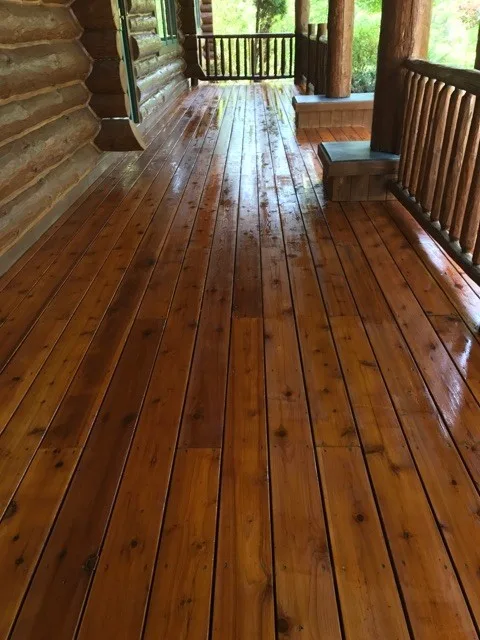 Log Cabin Wood Renewal by Dan Brady Painting And Wood Restoration - Photo 8