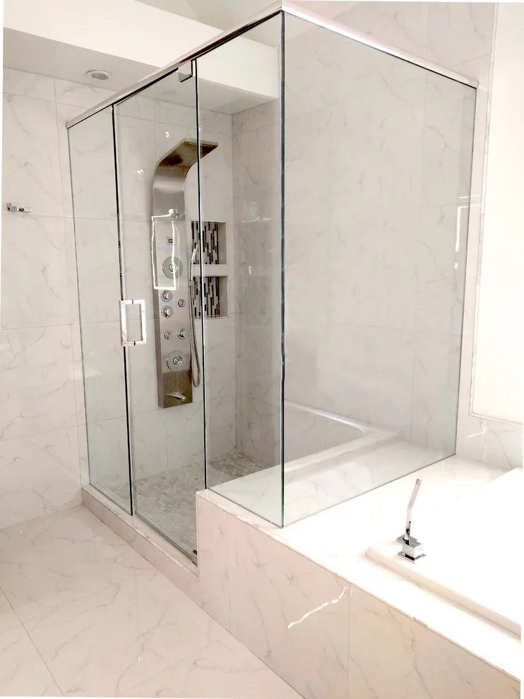 Opulent Contemporary Master Bathroom by Edje Construction - Photo 3