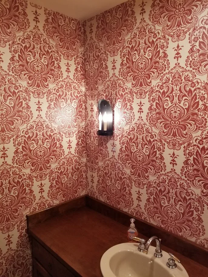 Bathroom Wallpaper by Hometerior Finishing, LLC. - Photo 2