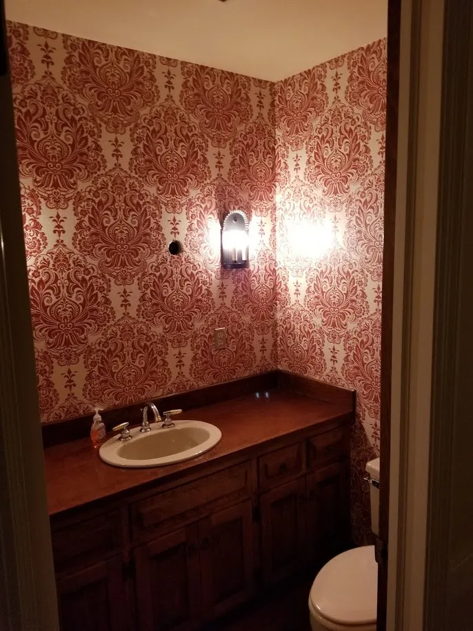 Bathroom Wallpaper by Hometerior Finishing, LLC. - Photo 3