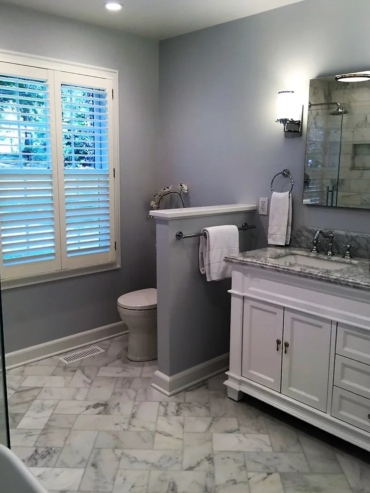 Contemporary Bathroom Mural by D.A. Modern Touch Painting & Carpentry LLC - Photo 6