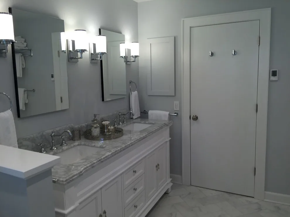 Contemporary Bathroom Mural by D.A. Modern Touch Painting & Carpentry LLC - Photo 7