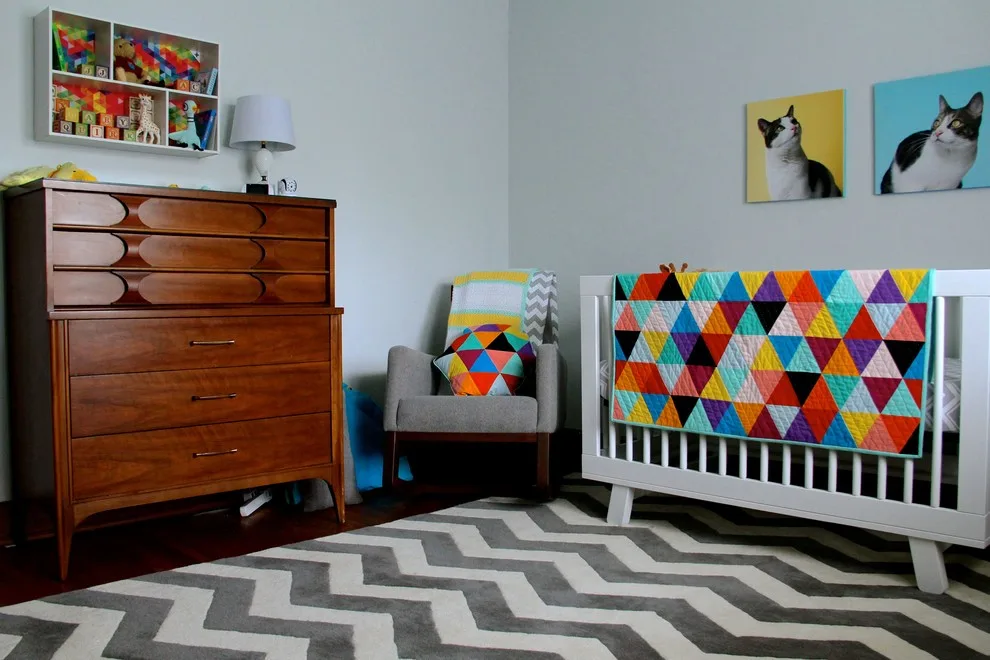 Neutral Nursery for Baby Quirks by Color Theory, LLC - Photo 3