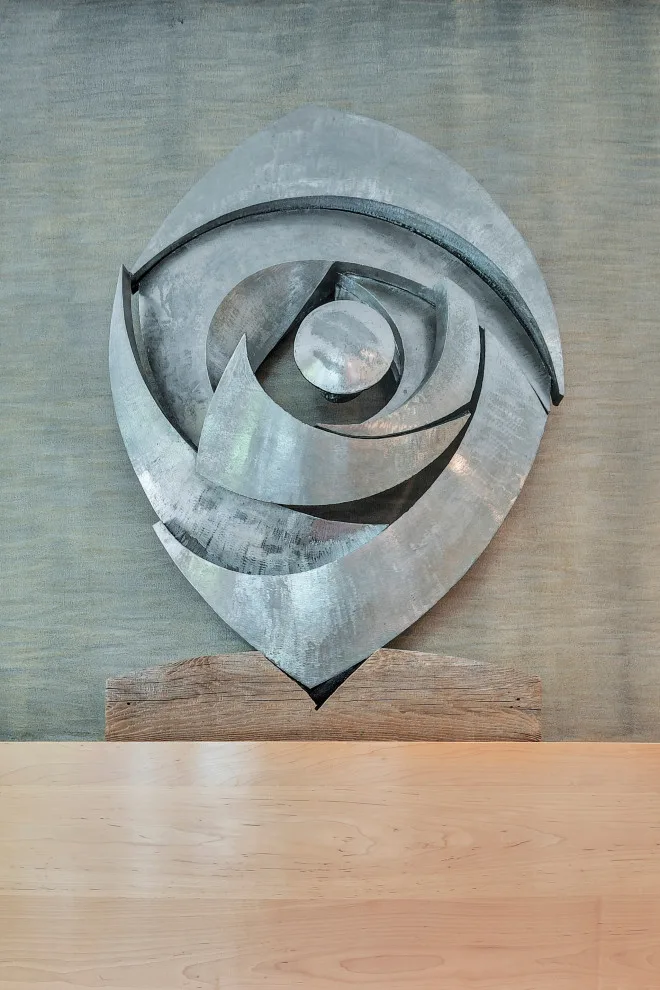 Contemporary Gray and Metallic by Mary Walker Faux - Photo 4