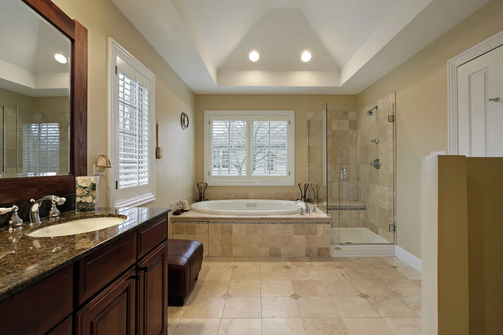 Restroom Painting and Tiling by Precision Painting Plus - Photo 3