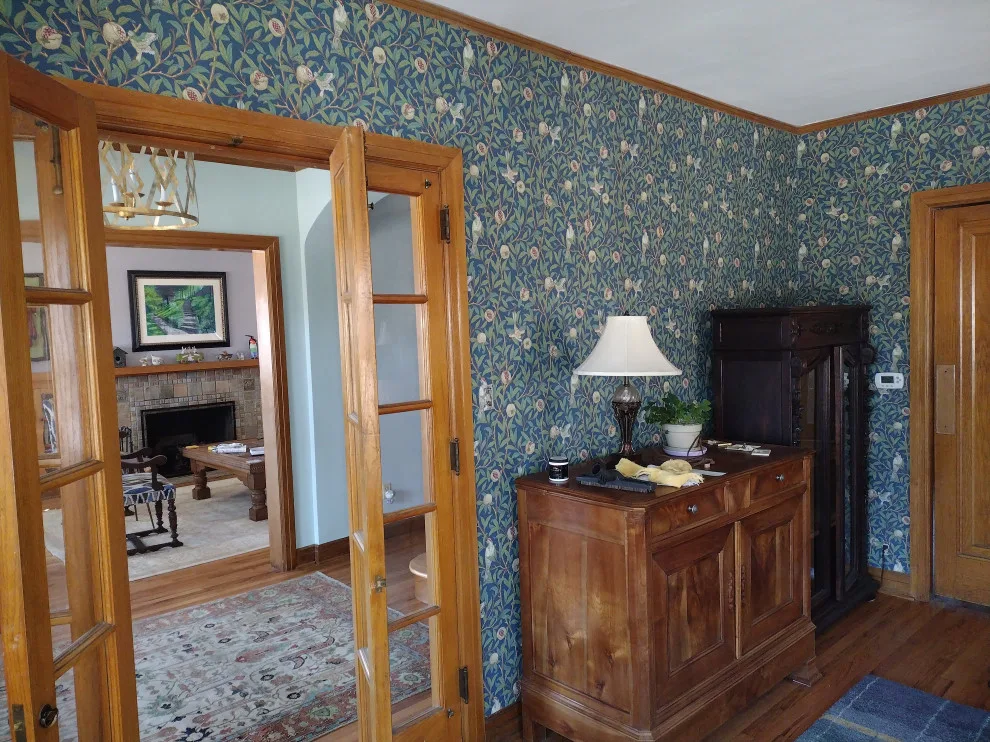 Dining Room Wallpaper Update by JF Decor | Wallpaper Installation - Photo 5