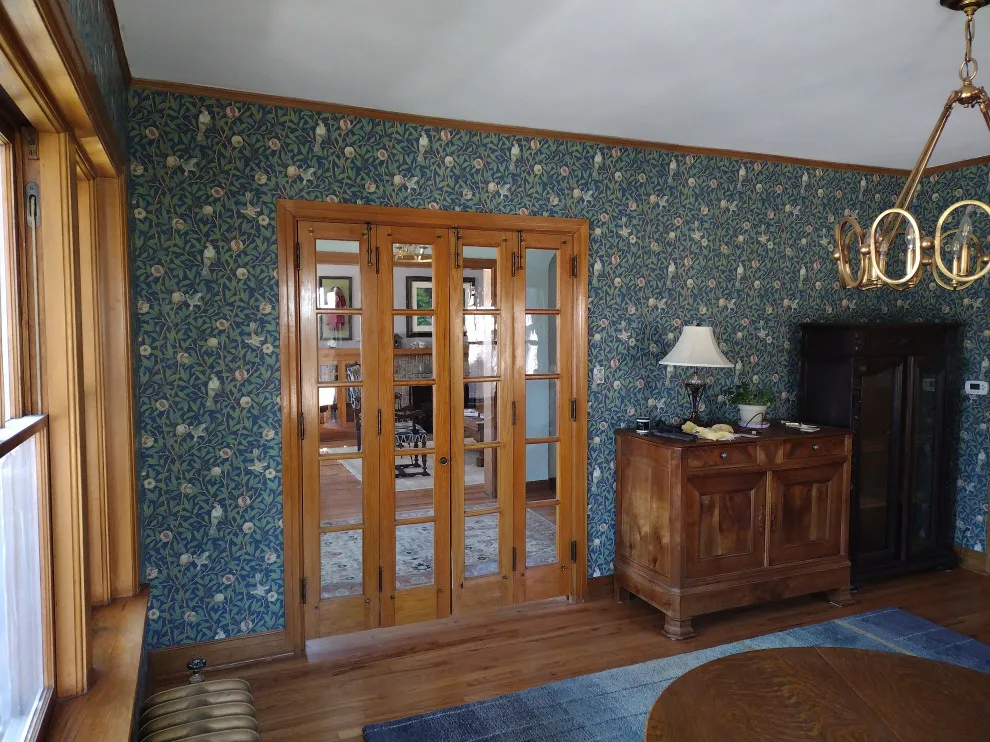 Dining Room Wallpaper Update by JF Decor | Wallpaper Installation - Photo 7
