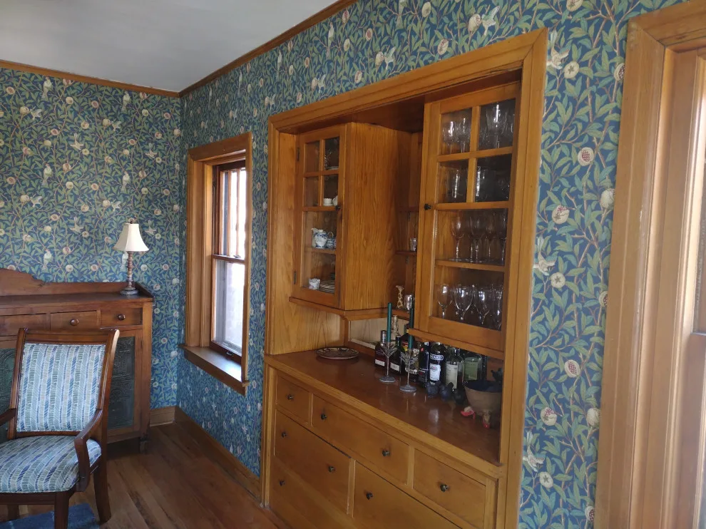 Dining Room Wallpaper Update by JF Decor | Wallpaper Installation - Photo 2