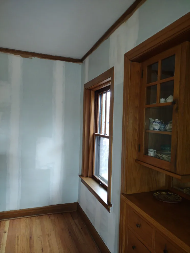 Dining Room Wallpaper Update by JF Decor | Wallpaper Installation - Photo 6