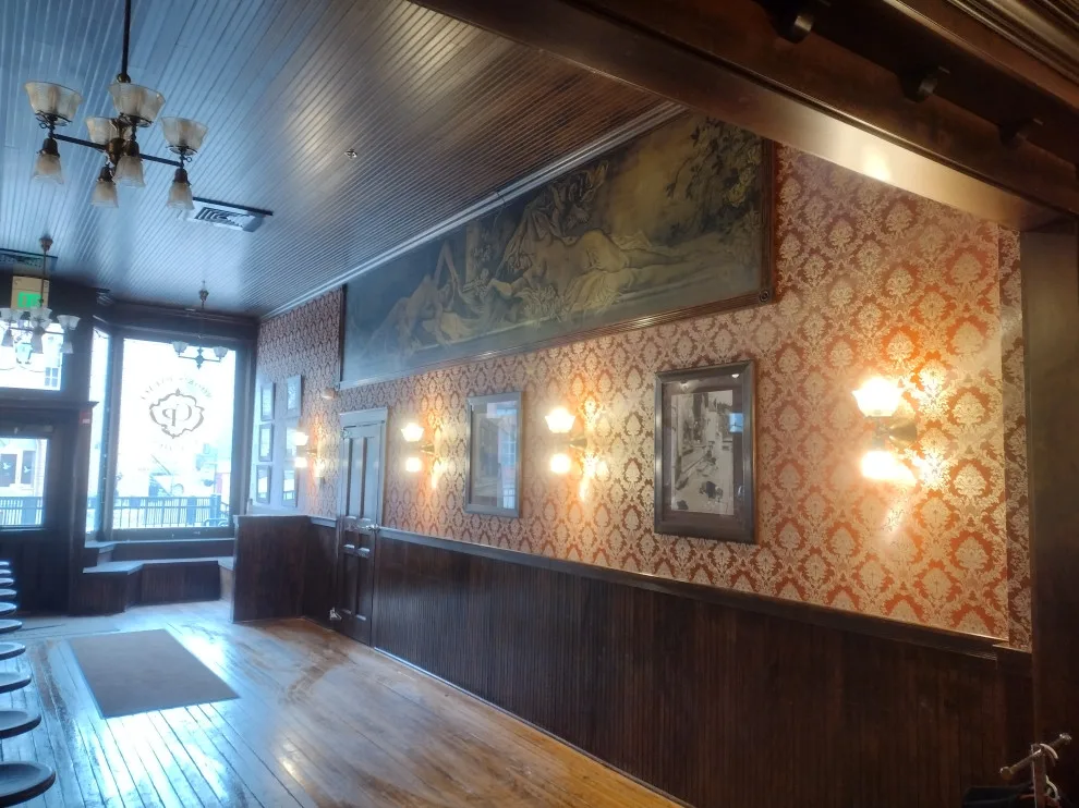 Restaurant Wallpaper Update by JF Decor | Wallpaper Installation - Photo 8