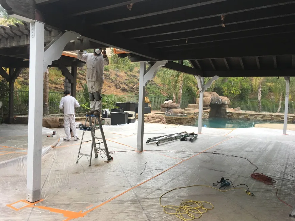 Outdoor Patio Painting by Martn Carabajal Painting - Photo 10