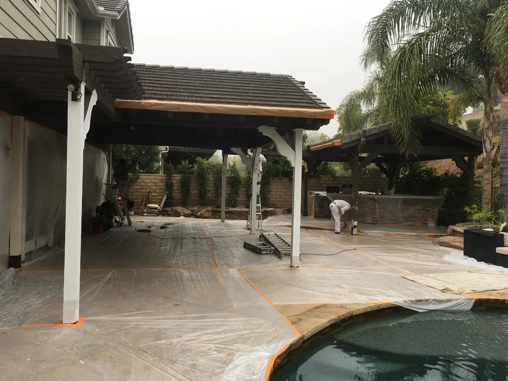 Outdoor Patio Painting by Martn Carabajal Painting - Photo 20