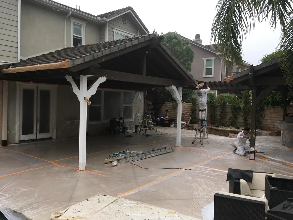 Outdoor Patio Painting by Martn Carabajal Painting - Photo 15