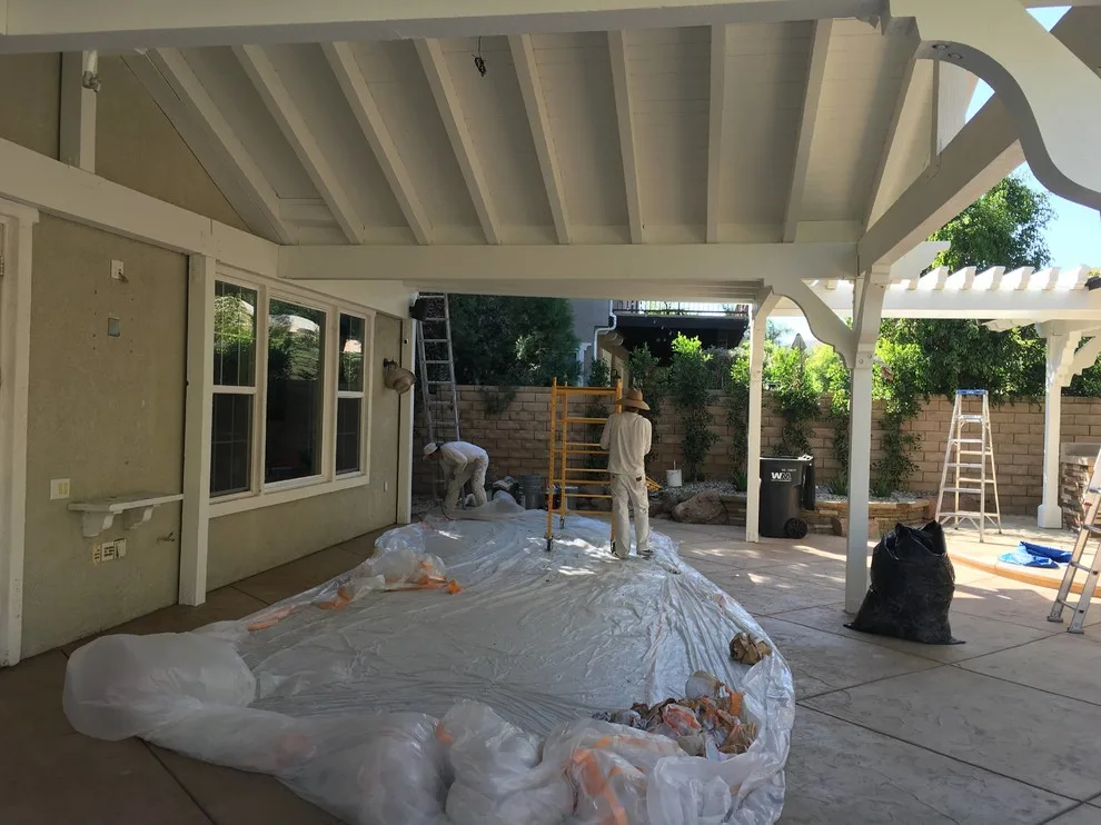 Outdoor Patio Painting by Martn Carabajal Painting - Photo 24