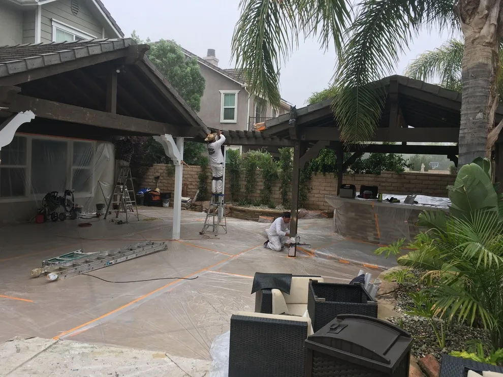 Outdoor Patio Painting by Martn Carabajal Painting - Photo 22